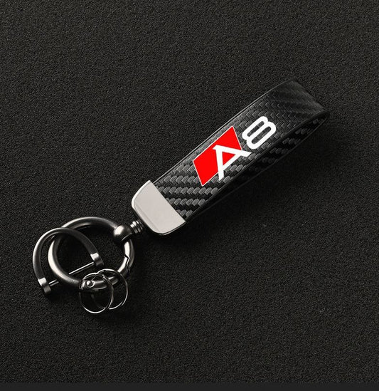 Black Italian flag keychain/metal key ring for Alfa Romeo Giulietta Giulia Mito