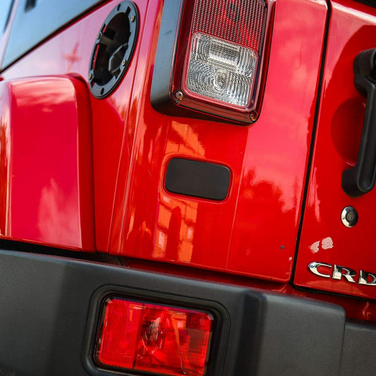for 2007-2018 for Jeep for Wrangler JK Rear License Plate Deletion Panel Bracket Delet