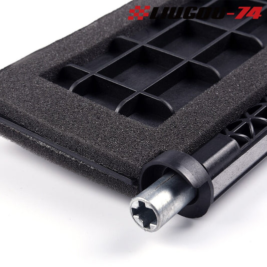 Heater fixed mixing door service kit is suitable for 97-03 F-150f-250 Expedience Black- v