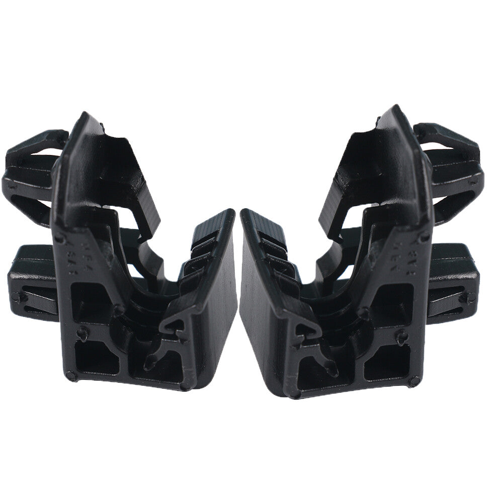 Front (2pcs) Headlight Mount Bracket Clips Black for Toyota for Lexus for Corolla Tacoma