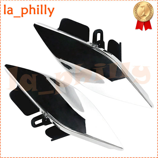 2Pcs for Maserati Quattroporte 14-17 Front Headlamp Washer Nozzle Cover LH+RH Q