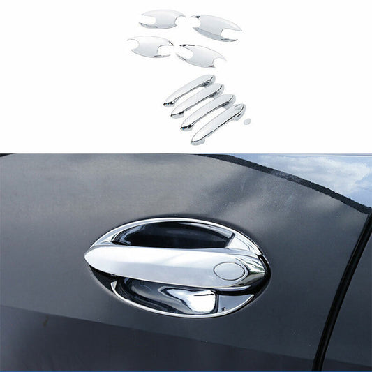for BMW X5 G05 2019-2023 ABS Chrome Outside Door Bowl Handle Molding Cover Trim