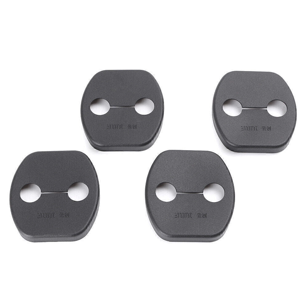 for Nissan Qashqai 2008-2013 2009 Black 4x Door lock Cover Pad Guard Protector Q