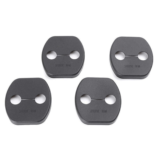 for Nissan Qashqai 2008-2013 2009 Black 4x Door lock Cover Pad Guard Protector Q