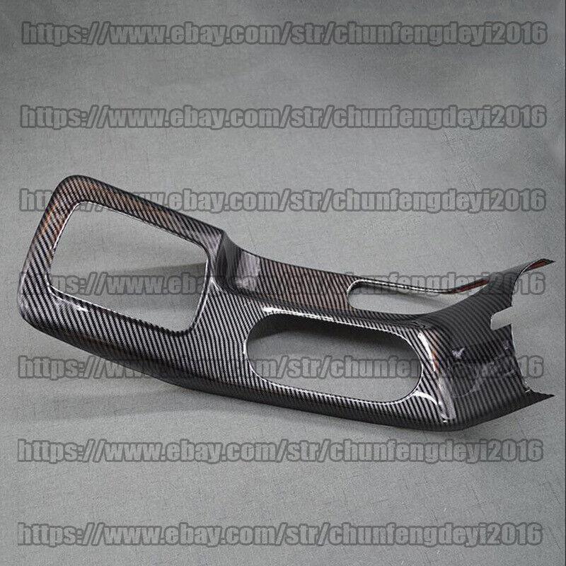 for Kia Forte K3 2014-16 Carbon Fiber ABS Central Console Gear Shift Panel Trim