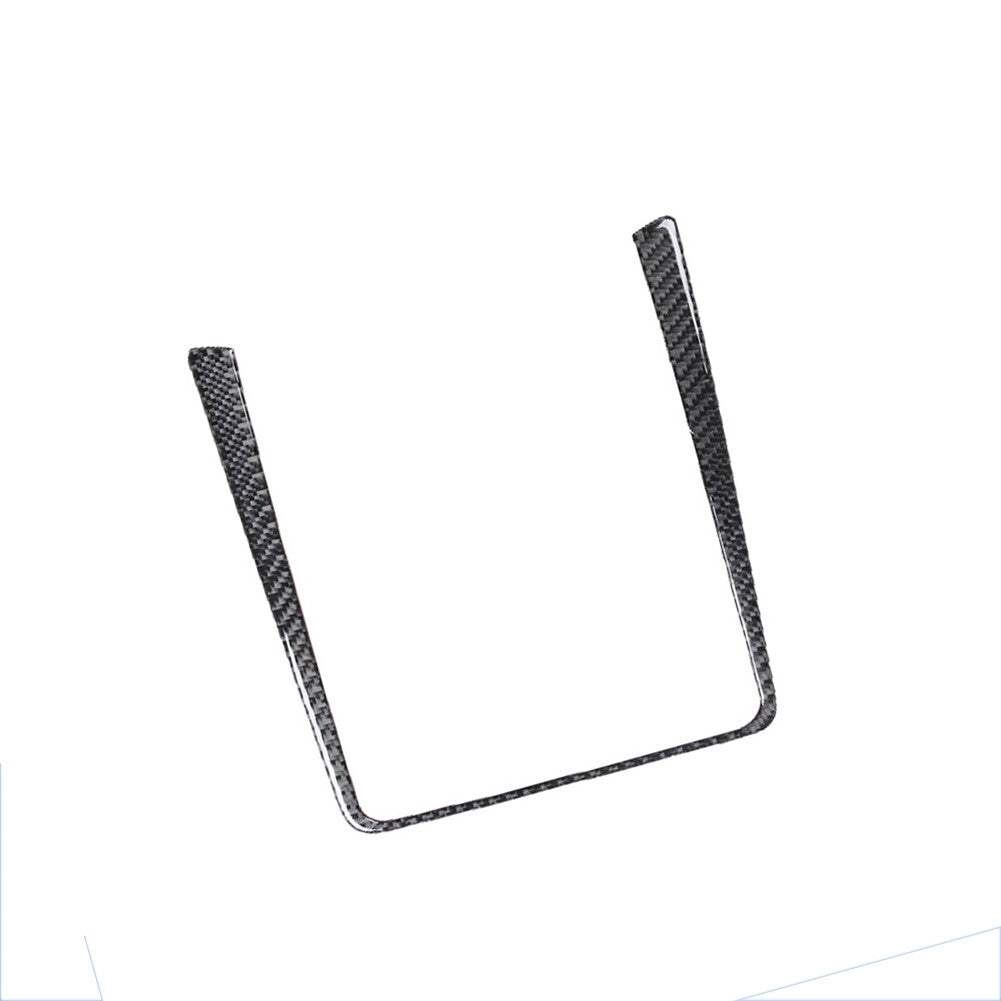 2Pcs Storage Side Cover Strips Carbon Fiber for CADILLAC CTS SPORT 2008-UP Red v