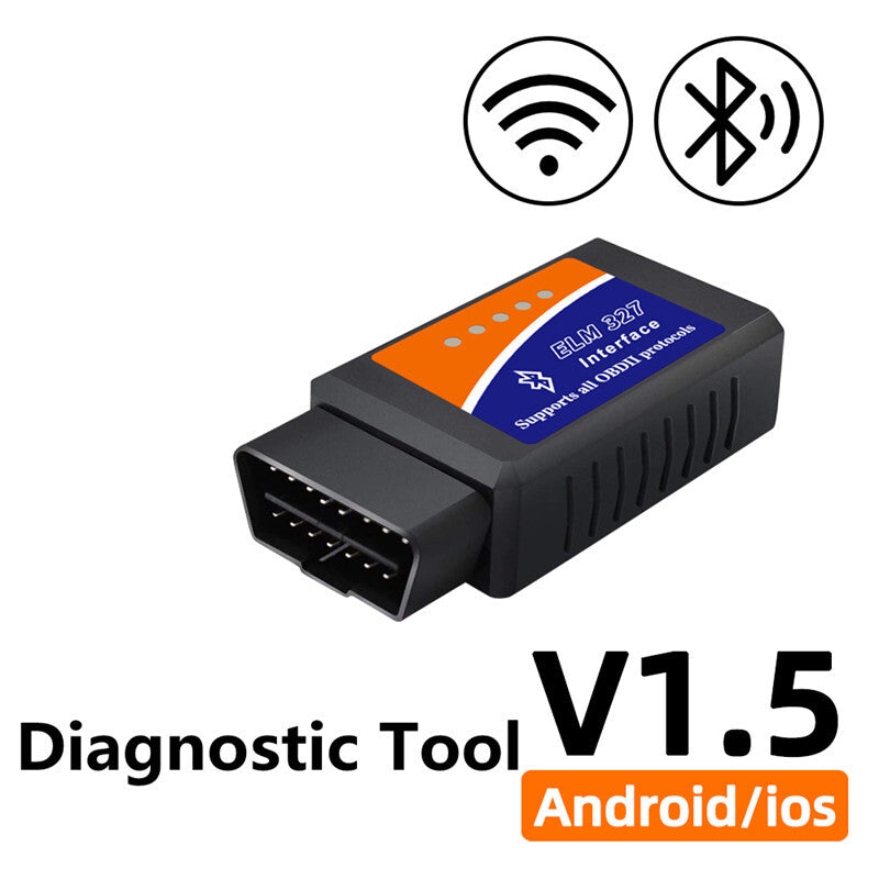 Car Scanner OBD2 Diagnostic Adapter Tester Wireless Bluetooth Diagnostic Tool