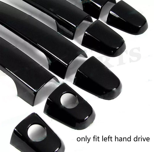 NEW Door Handle Covers Trims For 2003-2013 for Toyota for Corolla Sedan 9X Glossy Black