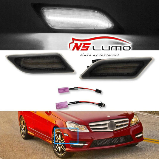 Transparent LED turn signal side marker lights suitable for 10'0 for Alfa Romeo Giulietta 1952 B