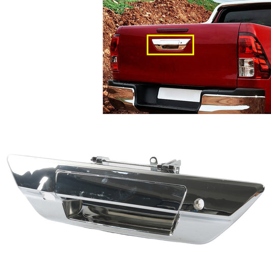 Tailgate Door Handle With Camera Key Holes for Toyota Hilux Revo 2015-2018