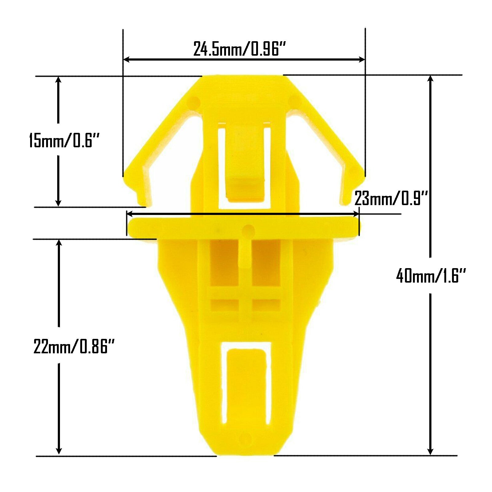 10x Clips Fasteners Bumper Moulding Clips for Honda CRV 2012-2014 91578-T0A-003