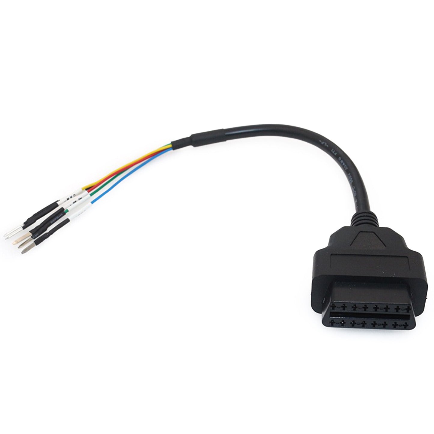 16 Pin OBD OBD2 Female K Line CAN Line Jumper Tester Connector Diagnostic Cable