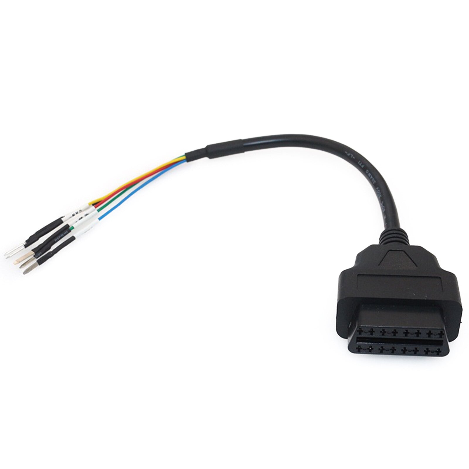 16 Pin OBD OBD2 Female K Line CAN Line Jumper Tester Connector Diagnostic Cable