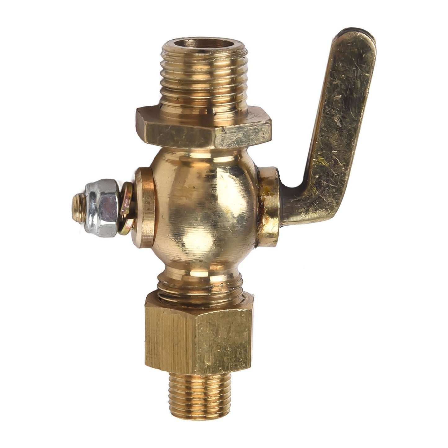 1/8IN-1/4IN Fuel Delivery Accessories Valve Brass Petcock Switch Rotation Q