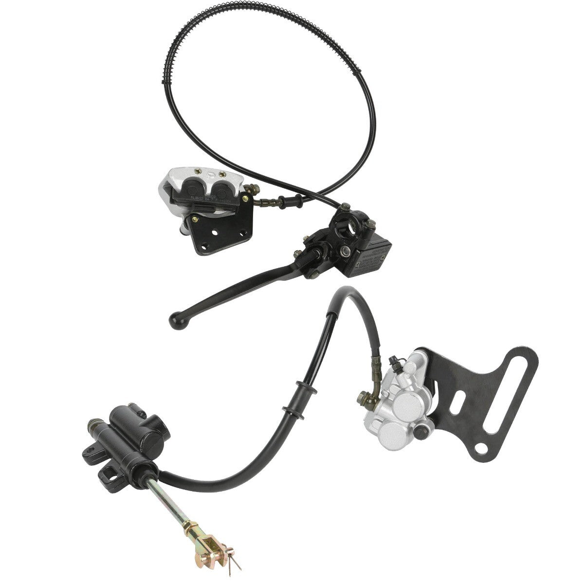 Front and rear disc brake calipers, cylinder bore bicycle Apollo cooler 110 125cc 150cc