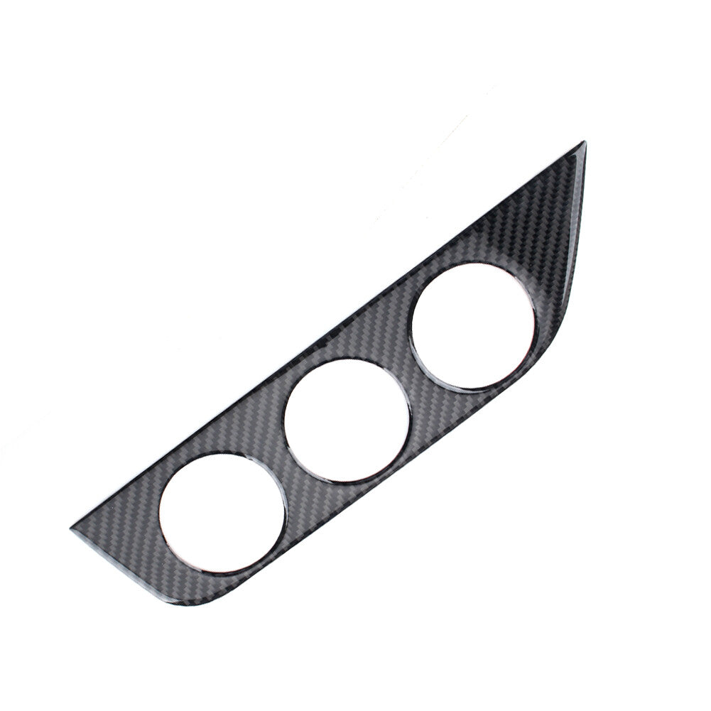 Red Dashboard for Co -pilot Cover Strip Carbon Fiber For Camaro 2016-2018 v