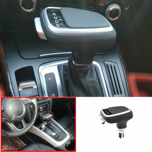 for Audi A4 A5 A7 Q5 S6 2009-16 ABS Black Gear Shift Knob Shifter Lever Replace