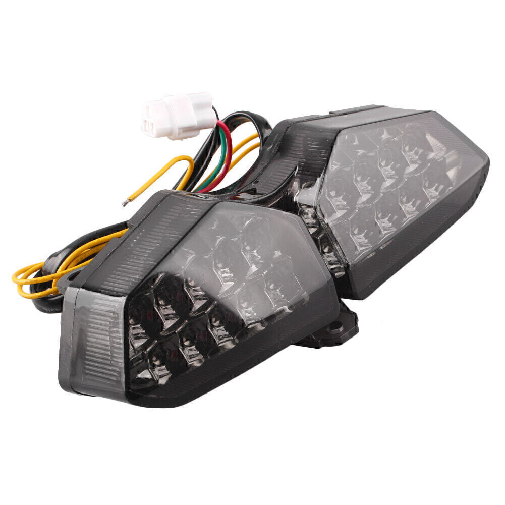 LED Tail Light Brake Turn Signal Lamp for Yamaha YZF R6 YZF R6S XTZ 250X Smoke