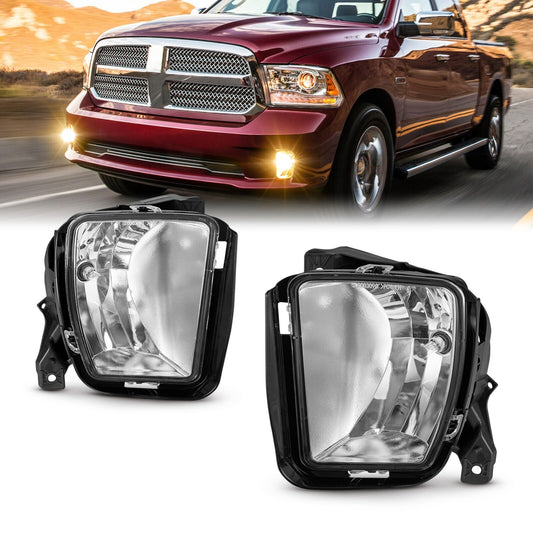 For 2013 2014 2015 2016 2017 2018 for Dodge for Ram 1500 Left + Right Fog Light - v