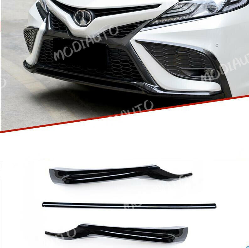 Black For 2021-2024 for Toyota for Camry SE/XSE New Front Bumper Lower Bezel Trim Covers