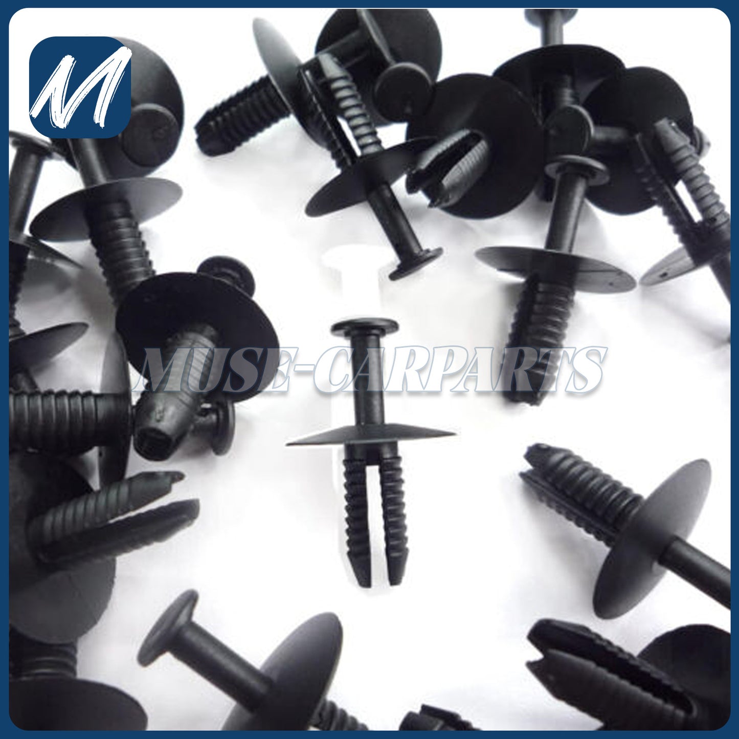 100X anti-collision door decorative bracket fixing rivets are suitable for BMW series 3 5 7 E46 E38 E39
