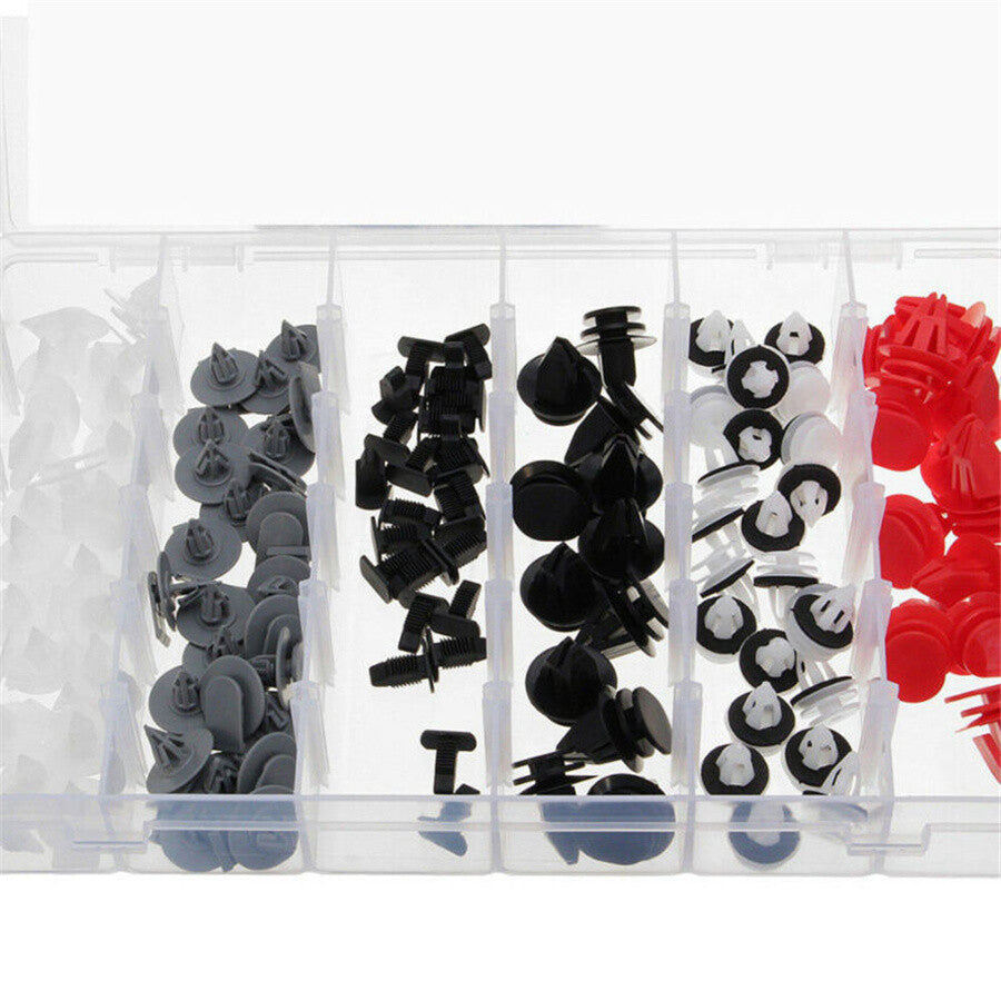 123PCS Wheel Arch Trim Bumper Side Door Clip for BMW for Mini Cooper R50 R52 R56 R53