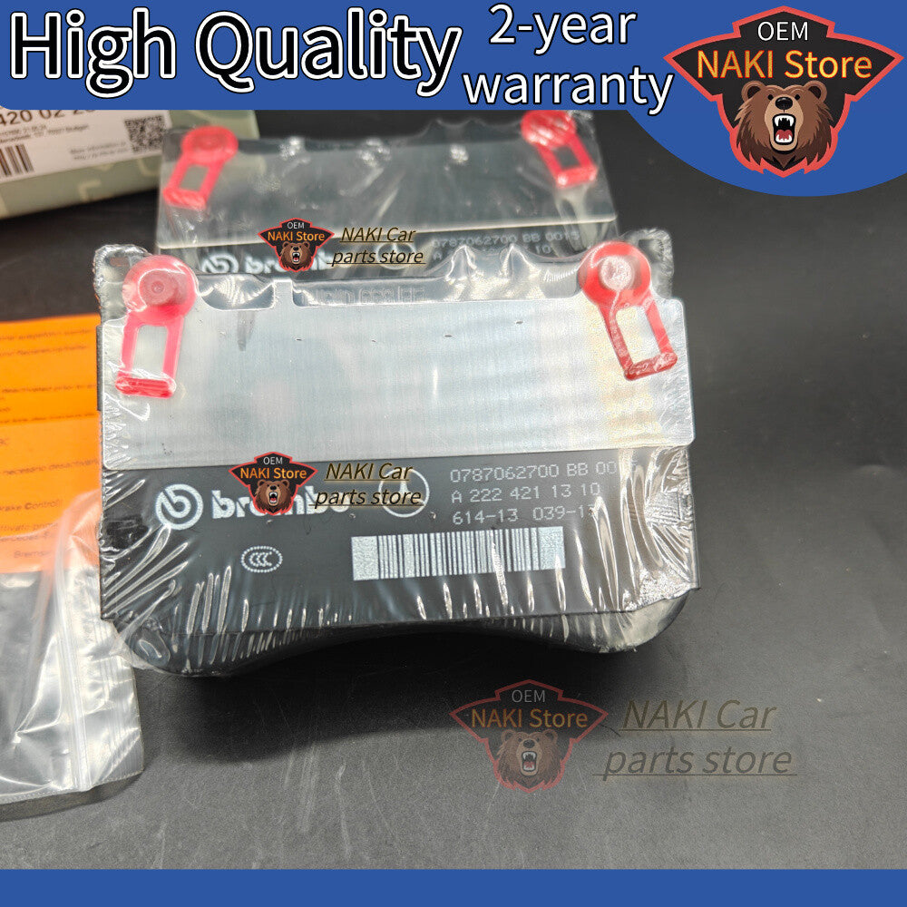 Brand new front brake pad kit for Maybach + sensor for Mercedes-Benz W222 S550 US Q