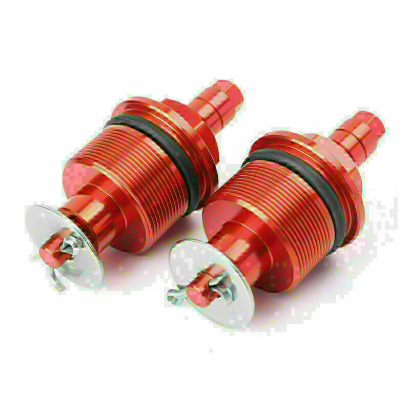 Pair Front Shock Absorber Regulator Adjuster Bolt Screw CNC Fit for Honda CBF125 RED