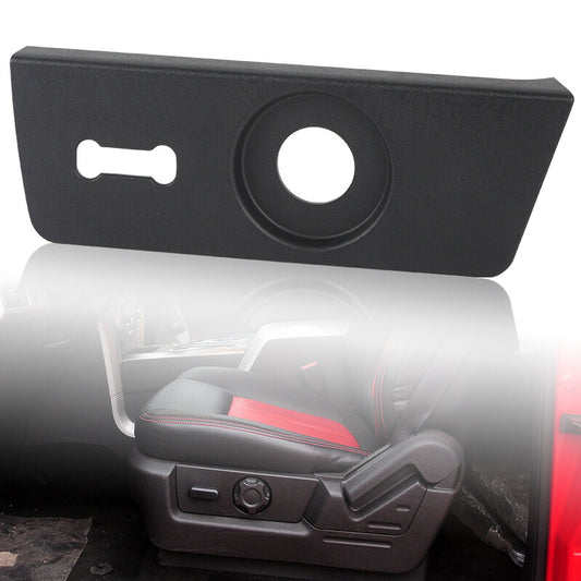 Left Driver for Seat Switch Housing Trim Bezel Panel For 2011-2014 for Ford F-150 XLT