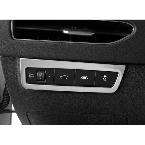 Glossy Black Pillar Panels for Hyundai for Elantra 2017-20 Door Trim Piano Cover Set v