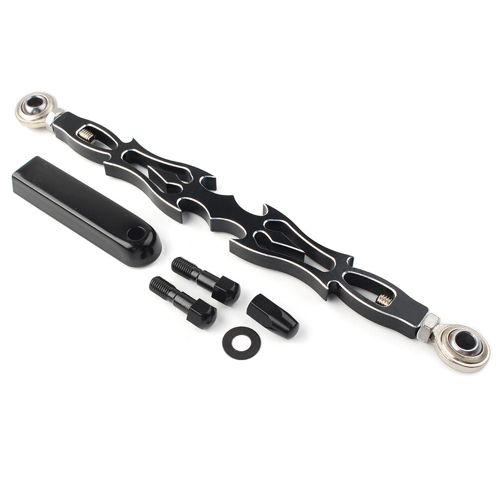 for Harley Softail Electra Glide FLSTC 1x Black Spear Shift Linkage Shifter Link Q