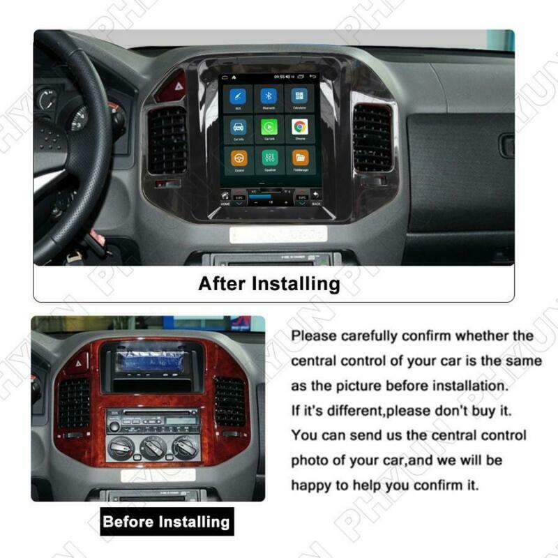 Stereo radio, 9.7-inch Android 9 main unit, 2+32GB, compatible with Pajero (1999-2006). n