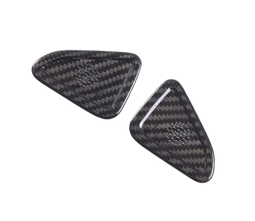 for Camry 2018-2023 Carbon Fiber Style Car Front Reading Light Cover Trim- v