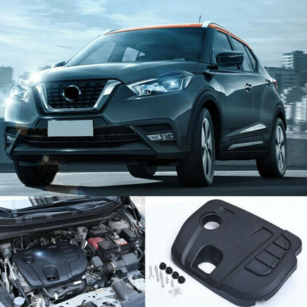 For 2018 Kicks ABS Black Dedicated Auto Engine Cover Bonnet Hood B n