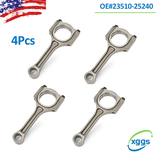 4xConnecting Rod 23510-25240 for Hyundai for Kia Sonata Optima for Tucson Sportage 2.4L Q