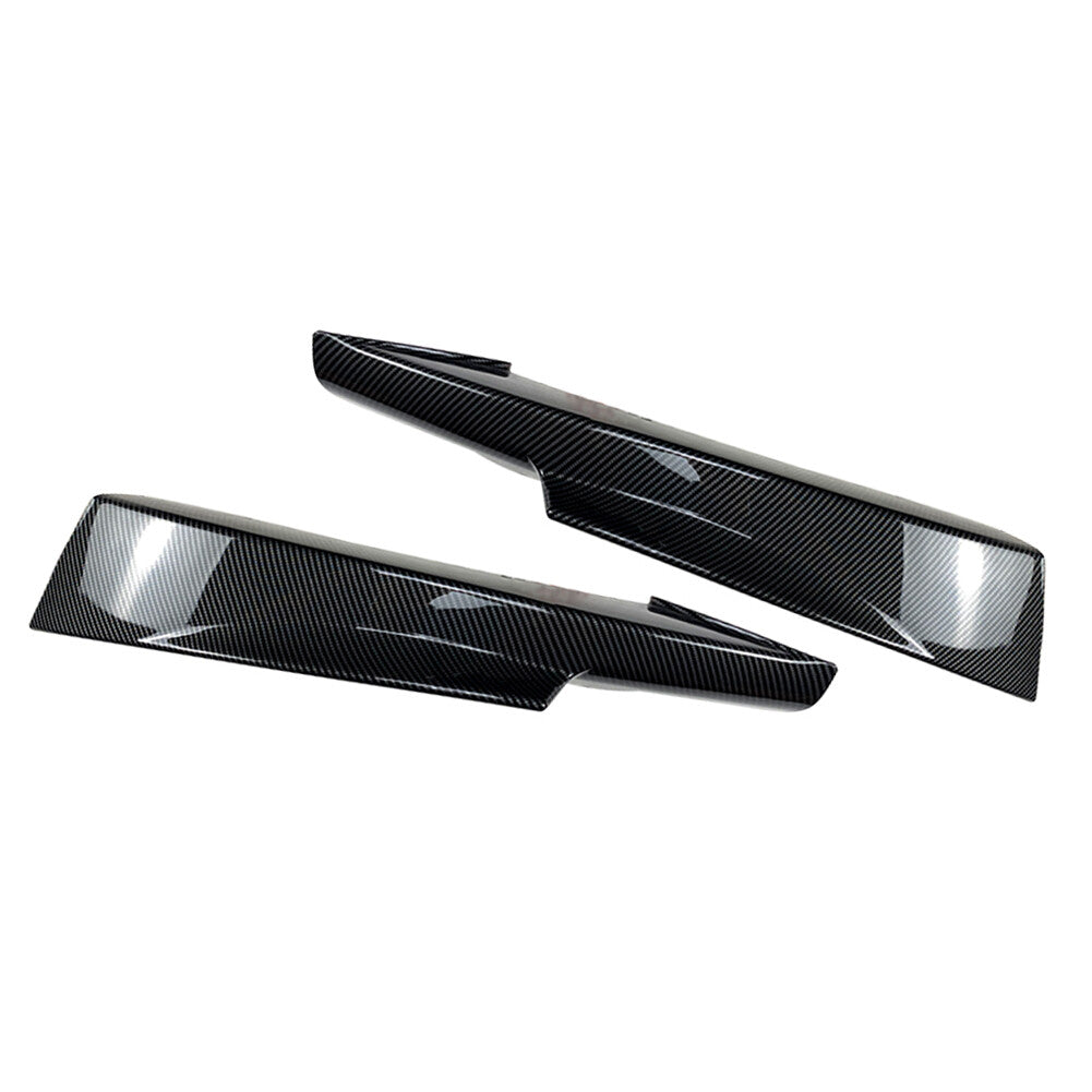 2x ABS Front Bumper Lip Corner Splitters Fit for BMW E90 E91 LCI M-Tech 2009-2013 12 Q