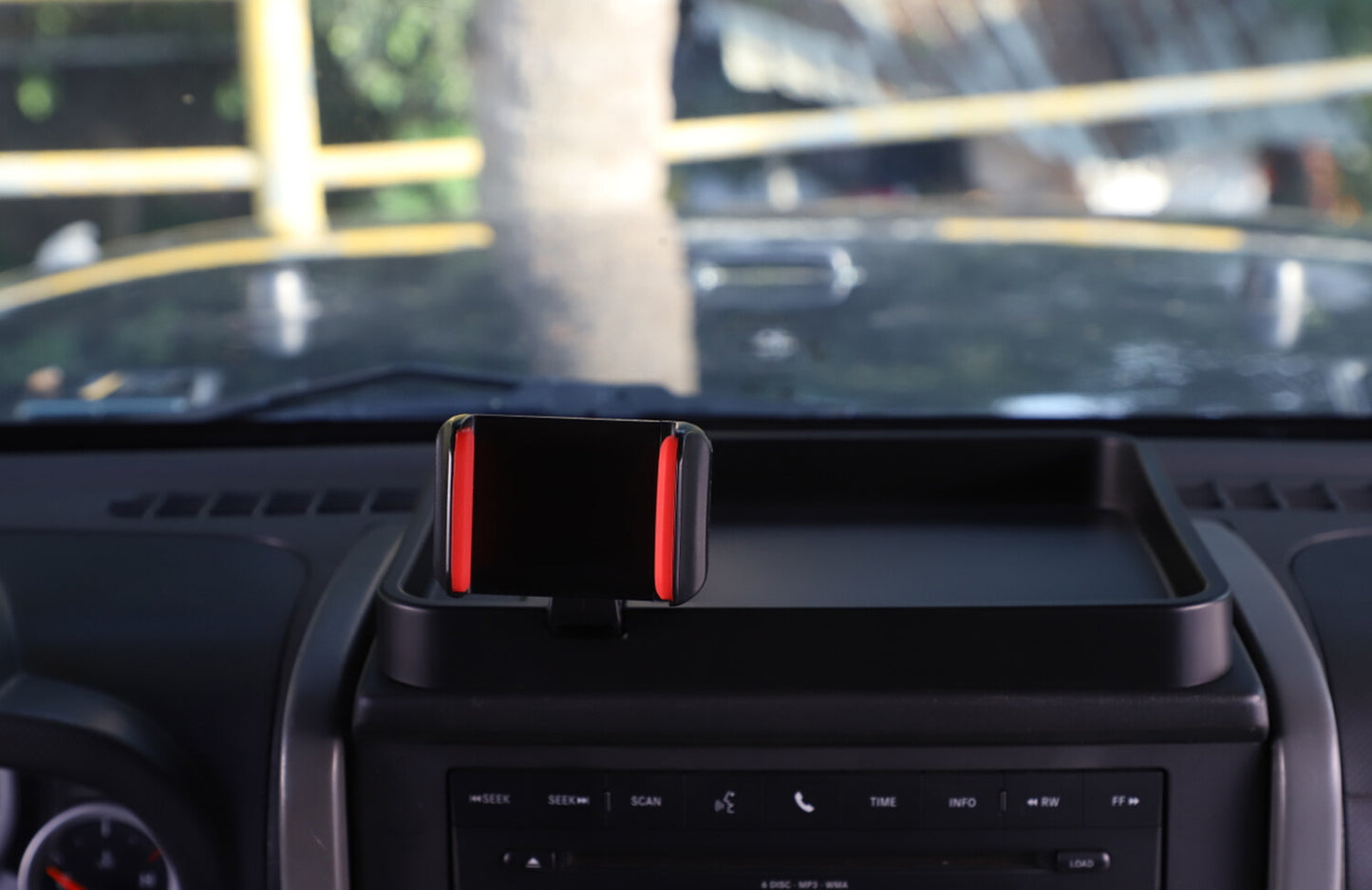 Phone Holder for Jeep for Wrangler 2007-2010 Rubicon Sport Unlimited Sahara 2/4-Door