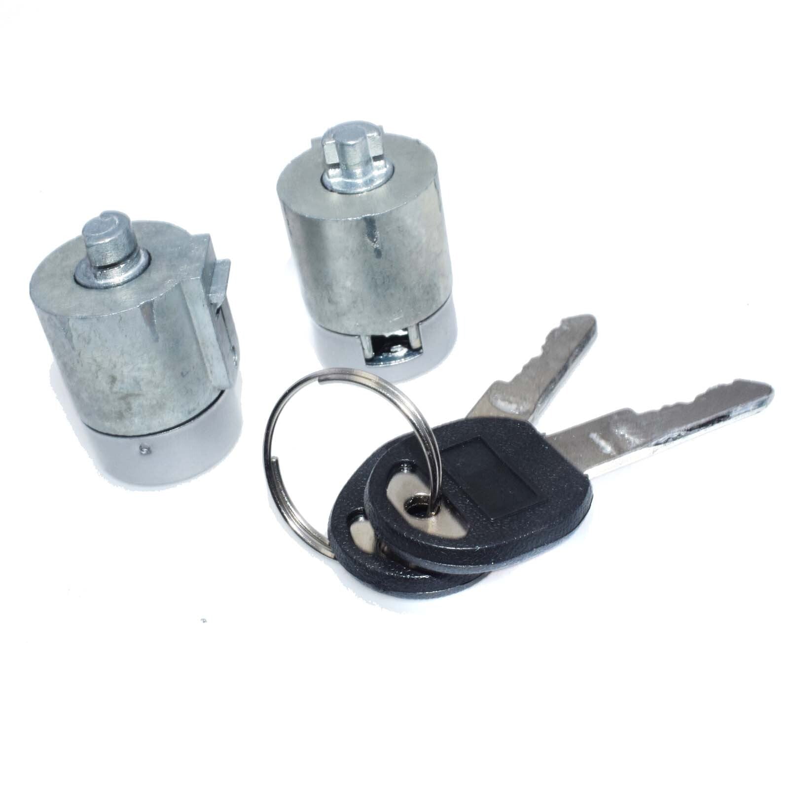 Ignition key switch lock cylinder and door lock tumbler with key applicable to universal 95-97- n