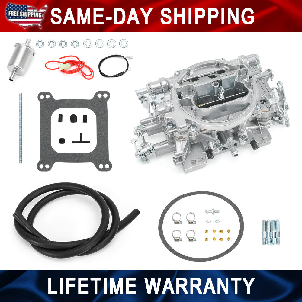 For 1905 AVS2 650 CFM 4 Barrel Carburetor Manual Choke Square Bore