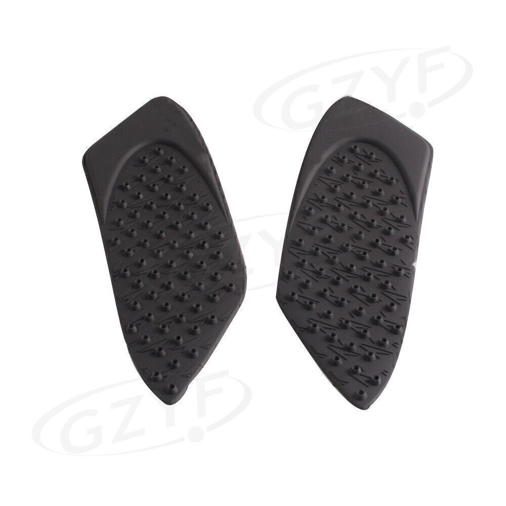 Tank Traction Pads Side Gas Knee Grips Protector Fit for YAMAHA R6 2006-07 Black Q