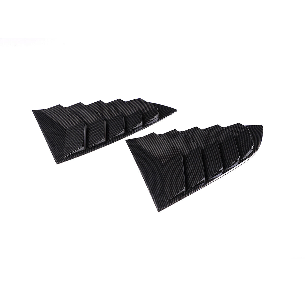 Carbon fiber door and window lift switch frame trim for Corvette C8 Z51 2020-2024