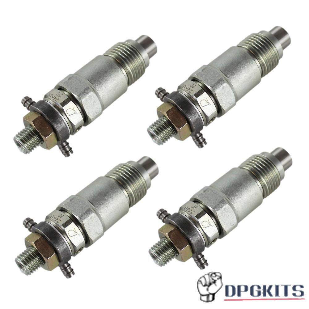 4Pcs Fuel Injector Kit Fit For Kubota V1702 D1402 V1902 Engine 3974254