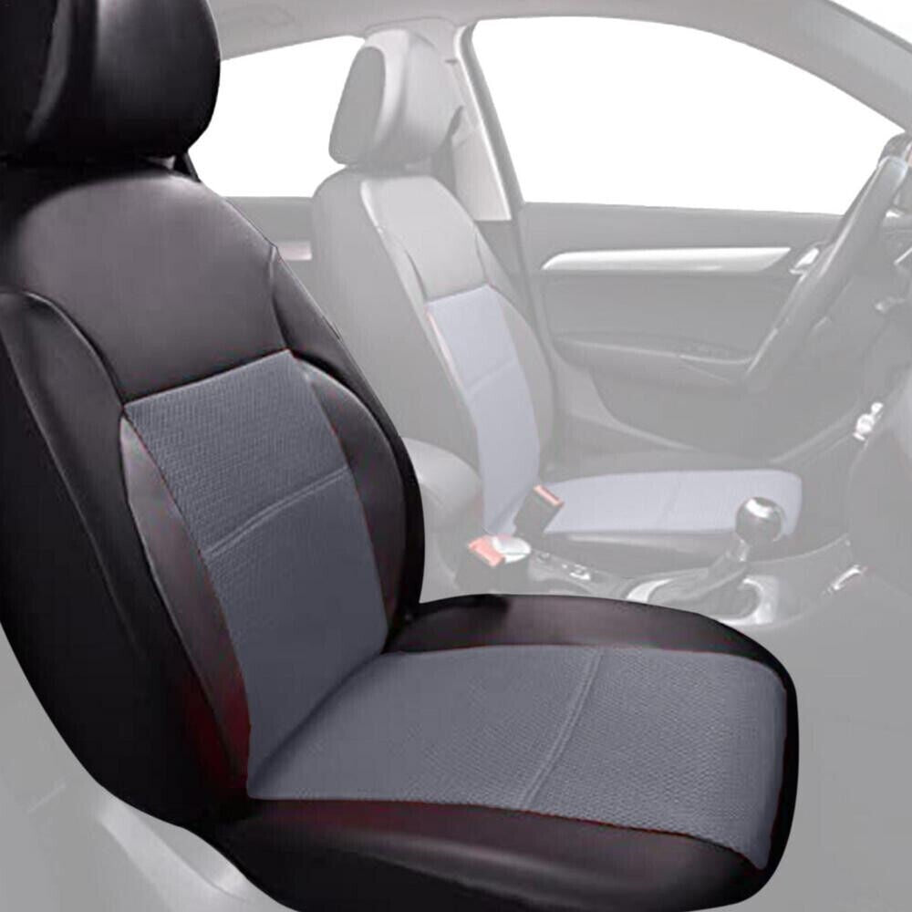 5-Seats Full Set Car for Seat Cover Front Rear Cushion Protector Leather Waterproof. n