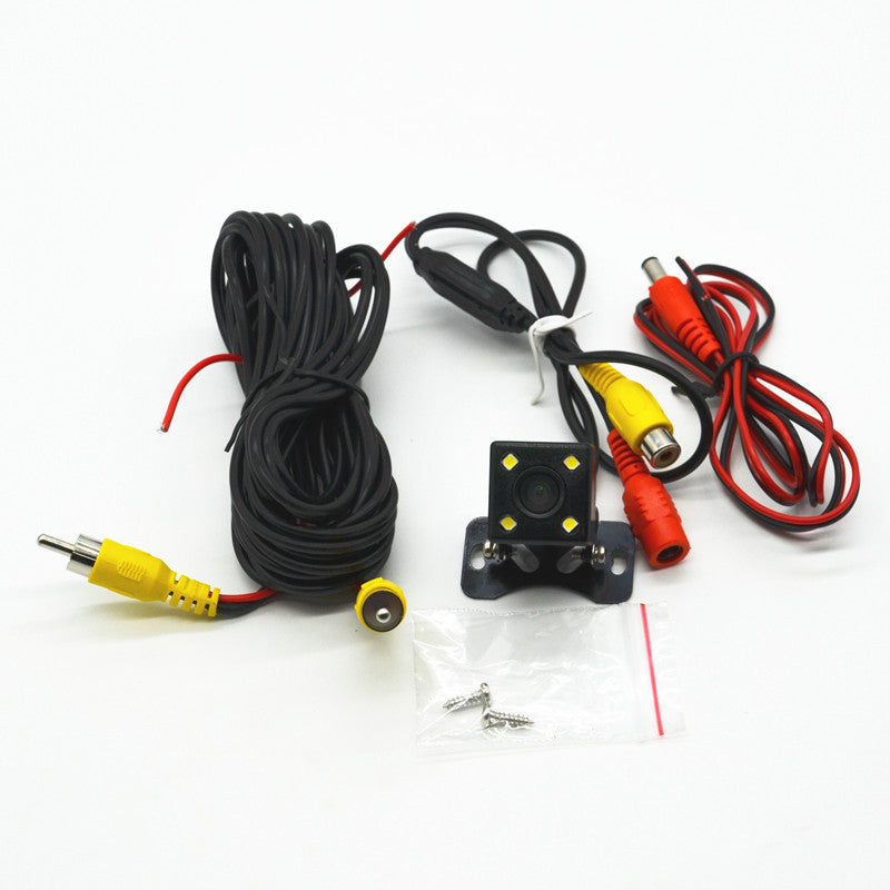Car Rearview Mirror Monitor Parking Assistance LED Reversing Rear View Camera