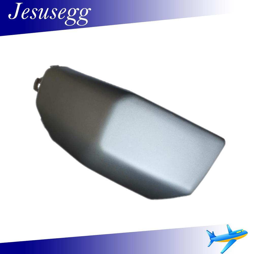 Left Side Front Bumper End Cap Pad Cover for FJ Cruiser 2007-2014 Silver Plastic Q