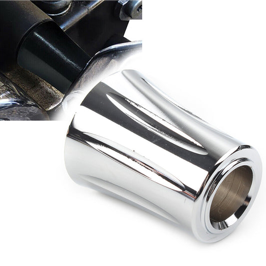 Heel Shifter Lever Eliminator Shaft Spacer Chrome Aluminum Fit for Harley Road Glide