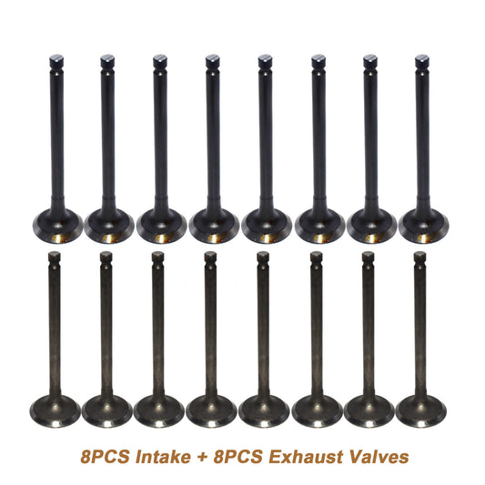 Intake and exhaust valve kit (16 pieces) suitable for Hyundai - for Kia 2.0L engines (models 22211-23600 and 222122300-). n