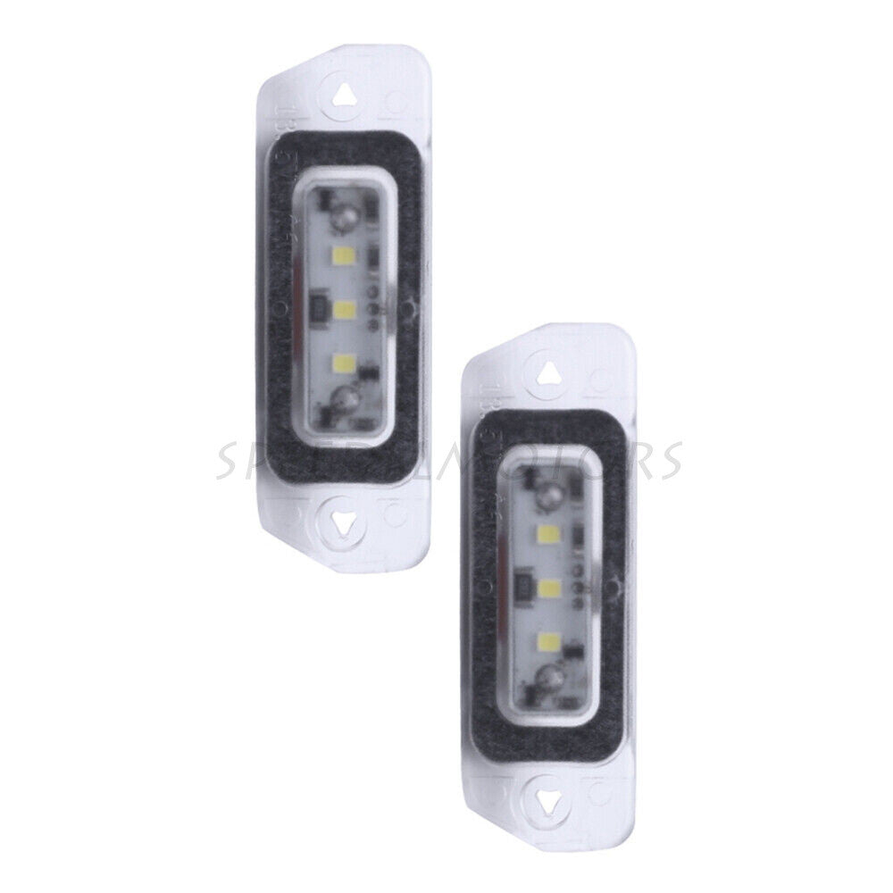 2x LED License Plate Light A-251-820-01-66 for Mercedes X164 W164 W251 GL ML R Q