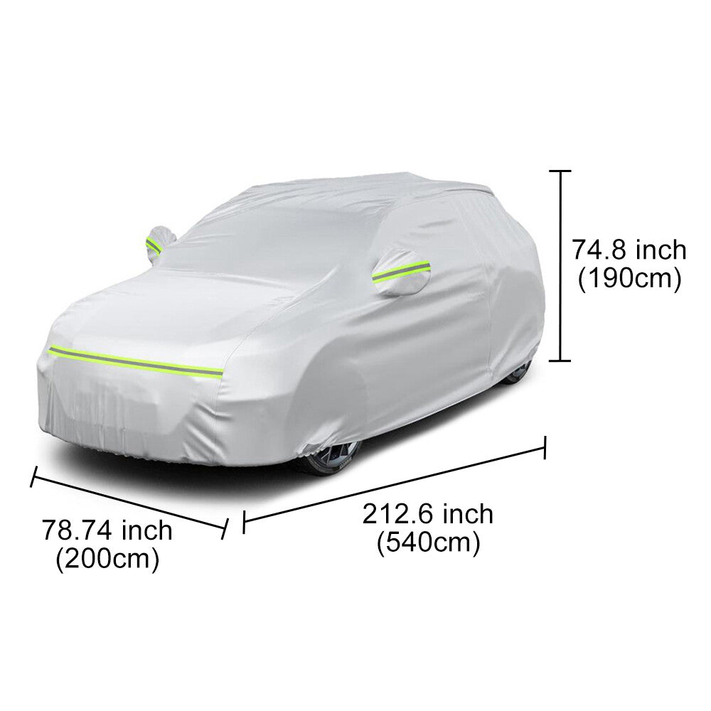 5.4x2x1.9M Car Trunk AMT Full Cover Waterproof for All Season Car Protector