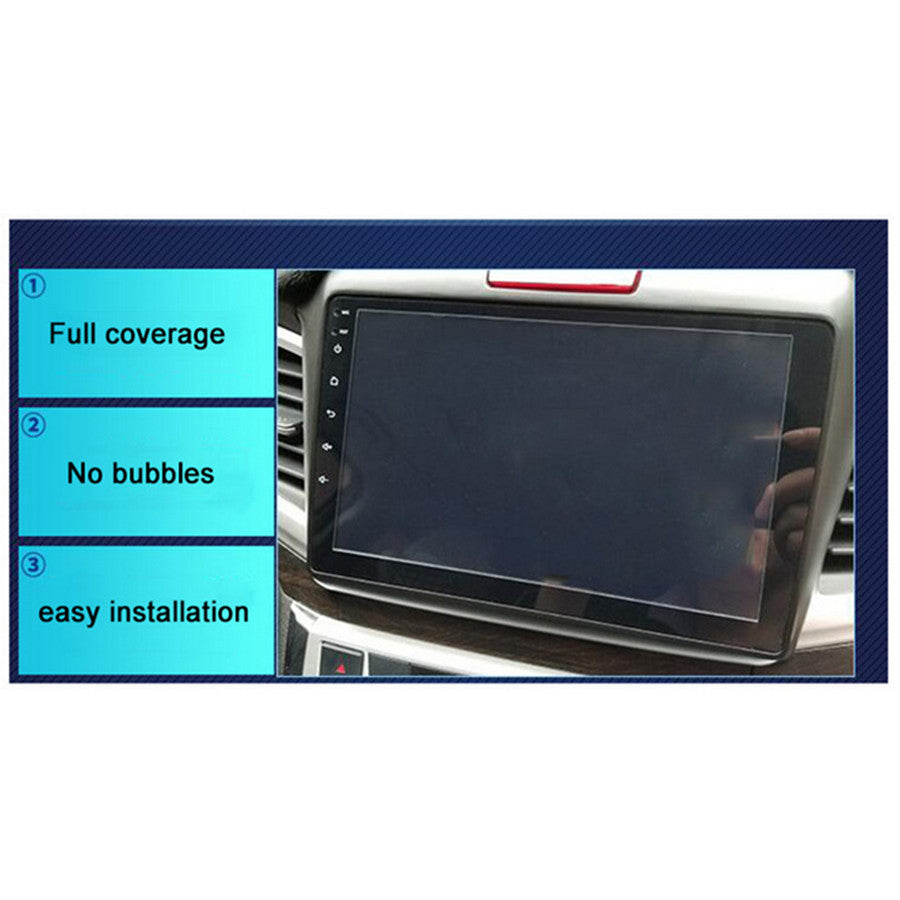 Car Radio DVD Tempered Glass LCD Screen Protector Film 10.1In Esplosion Proof